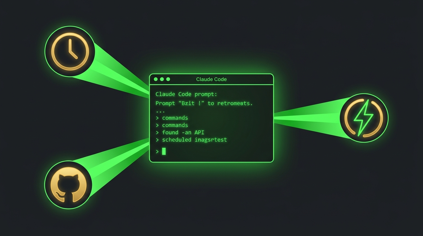 Claude Code routines cover – scheduled and event-triggered tasks running on Anthropic's cloud