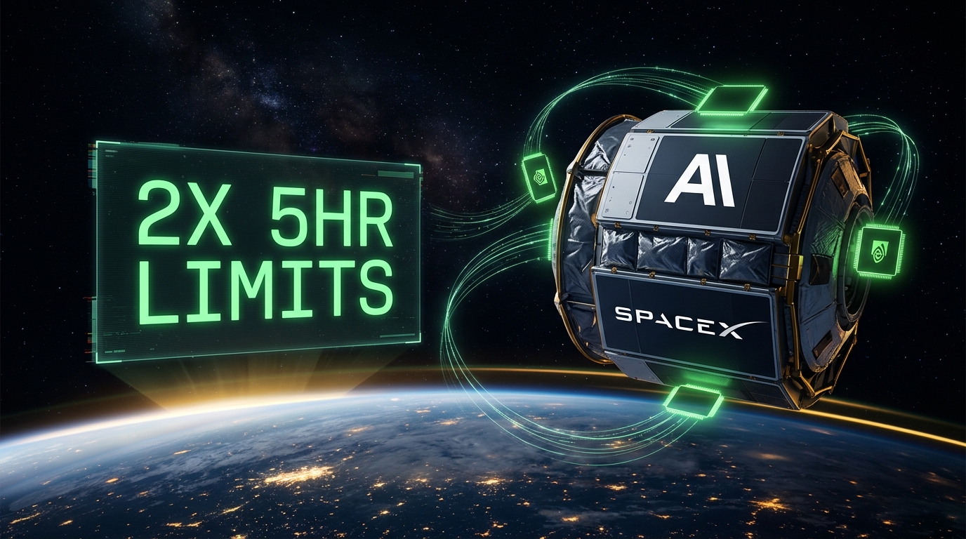 Anthropic doubled Claude Code limits and signed for SpaceX Colossus 1 data center