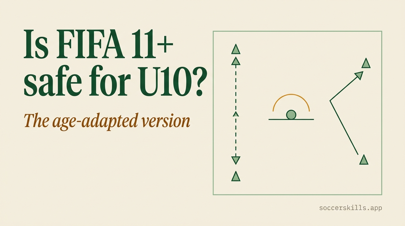 Is FIFA 11+ safe for U10?