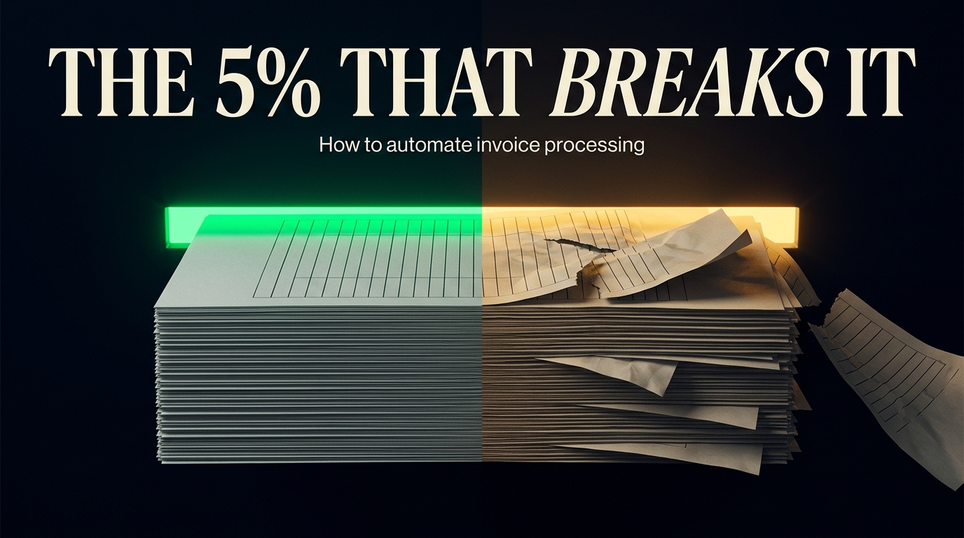 How to automate invoice processing – the five steps, where extraction breaks, and 2026 pricing from $0 to $89 per user